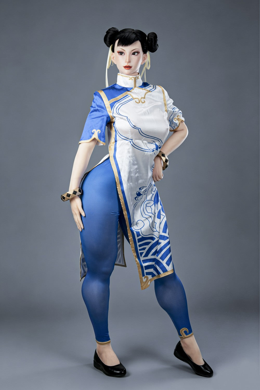 Sexuální panenka Chun Li (Game Lady 169cm F-Cup č. 47-1 silikon)