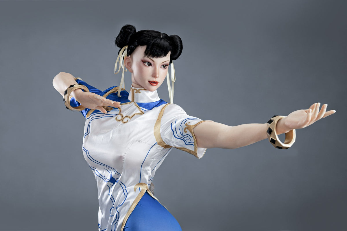 Sexuální panenka Chun Li (Game Lady 169cm F-Cup č. 47-1 silikon)