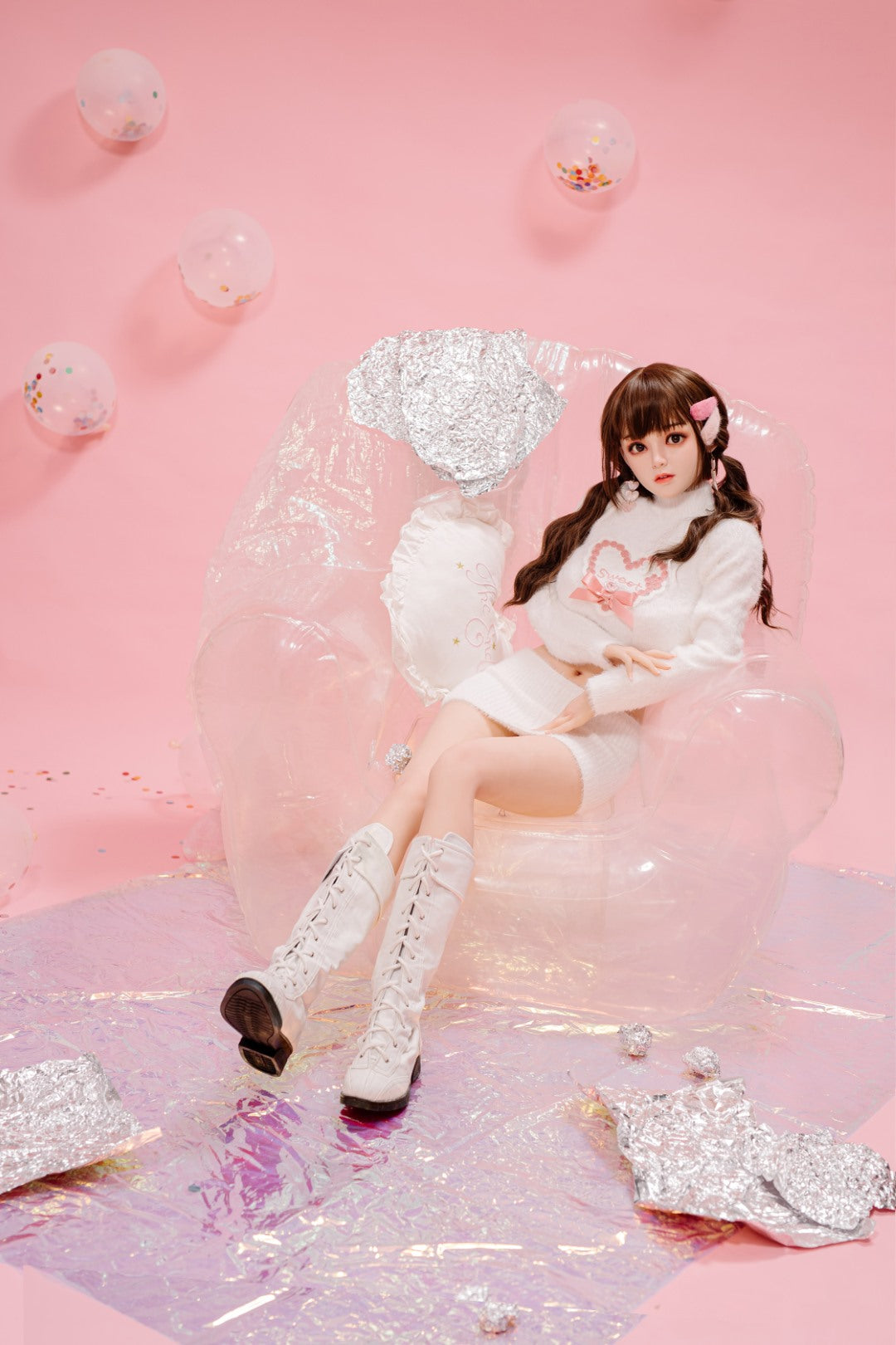 Sexuální panenka Convallaria (Bezlya Doll 149cm miska D 2.0 TPE + silikon)