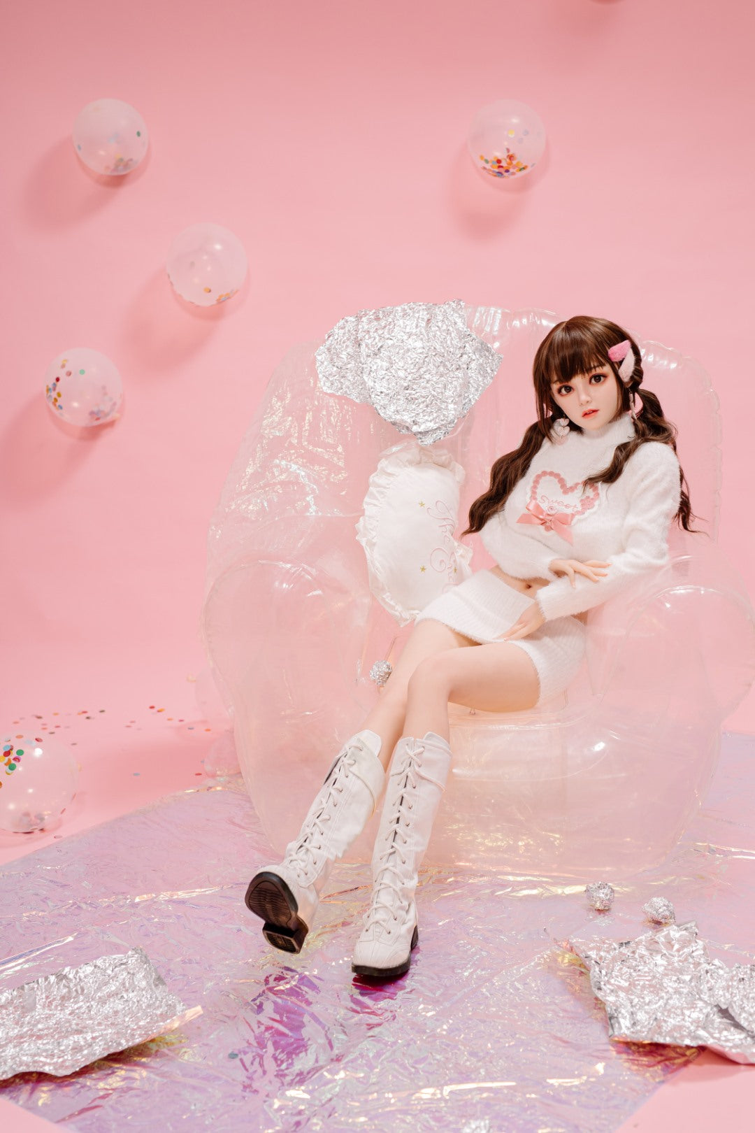 Sexuální panenka Convallaria (Bezlya Doll 149cm miska D 2.0 TPE + silikon)