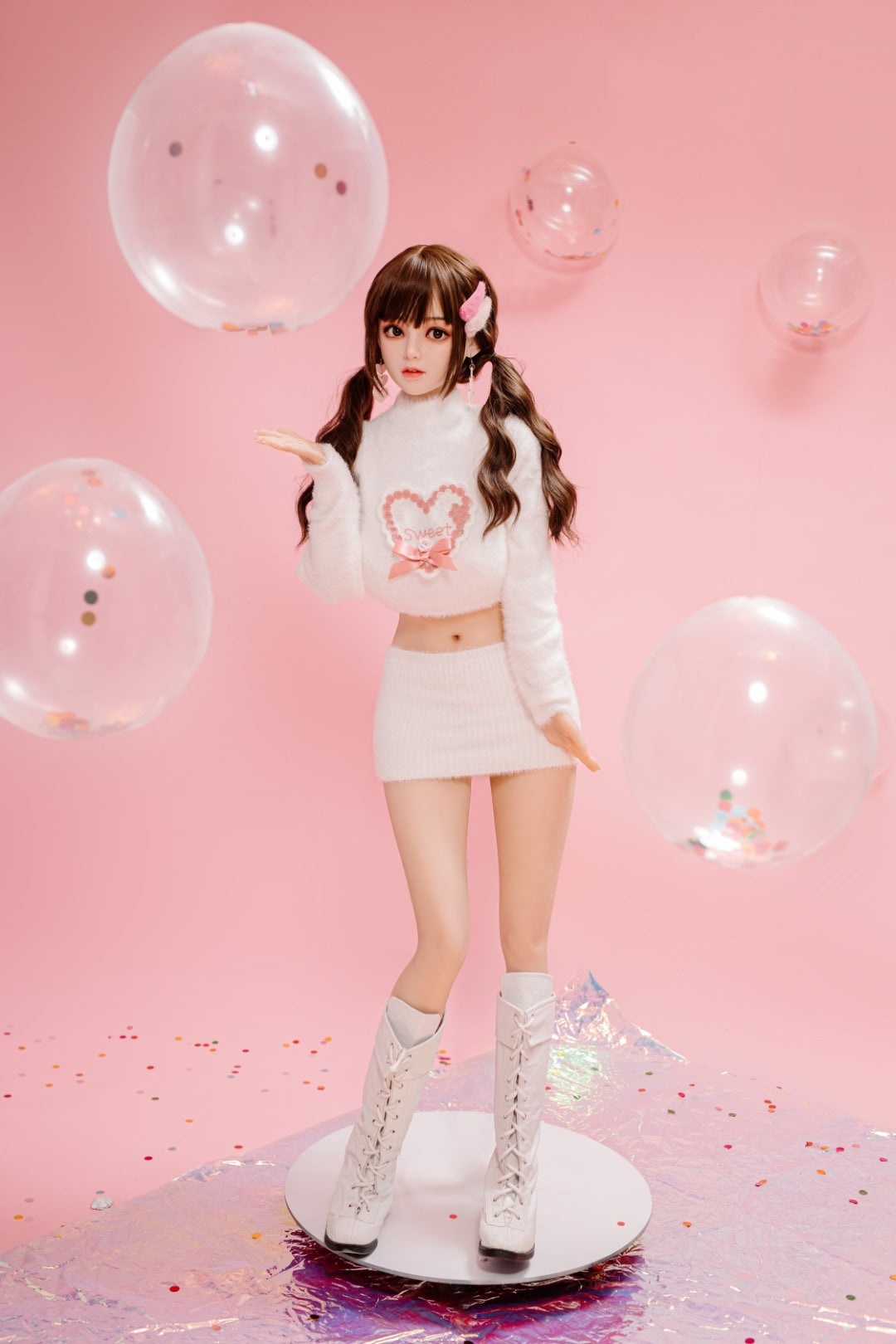 Sexuální panenka Convallaria (Bezlya Doll 149cm miska D 2.0 TPE + silikon)