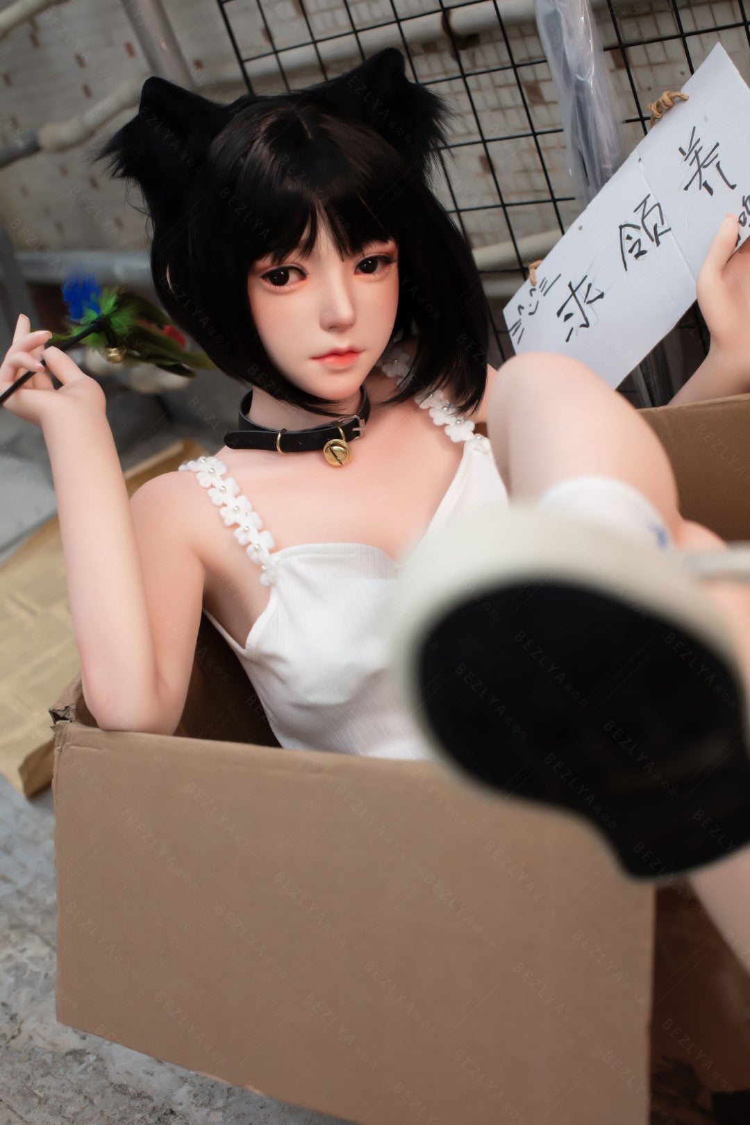Sexuální panenka Campanula (Bezlya Doll 155 cm F-CUP 2.0 TPE+Silikon)