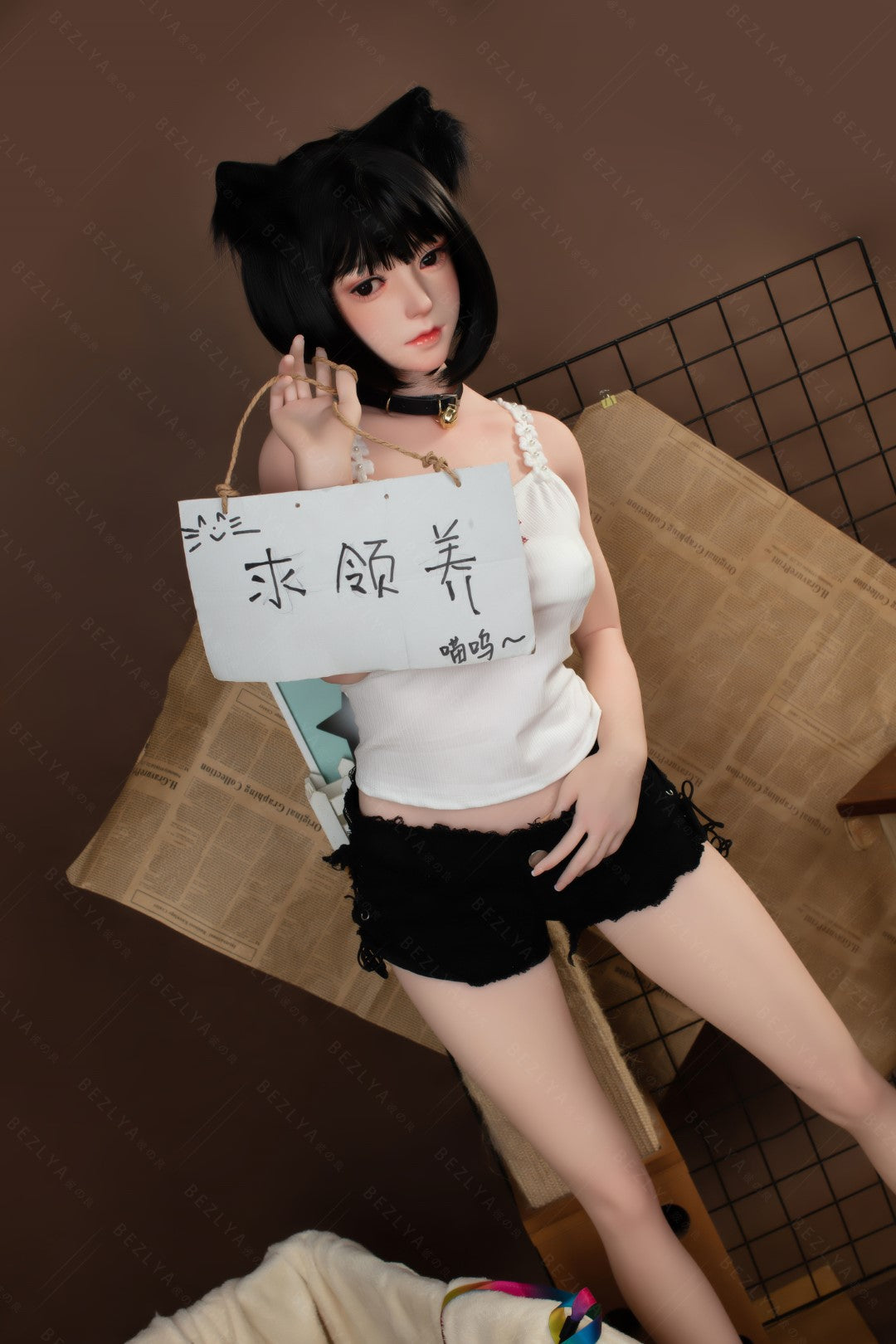 Sexuální panenka Campanula (Bezlya Doll 155 cm F-CUP 2.0 TPE+Silikon)