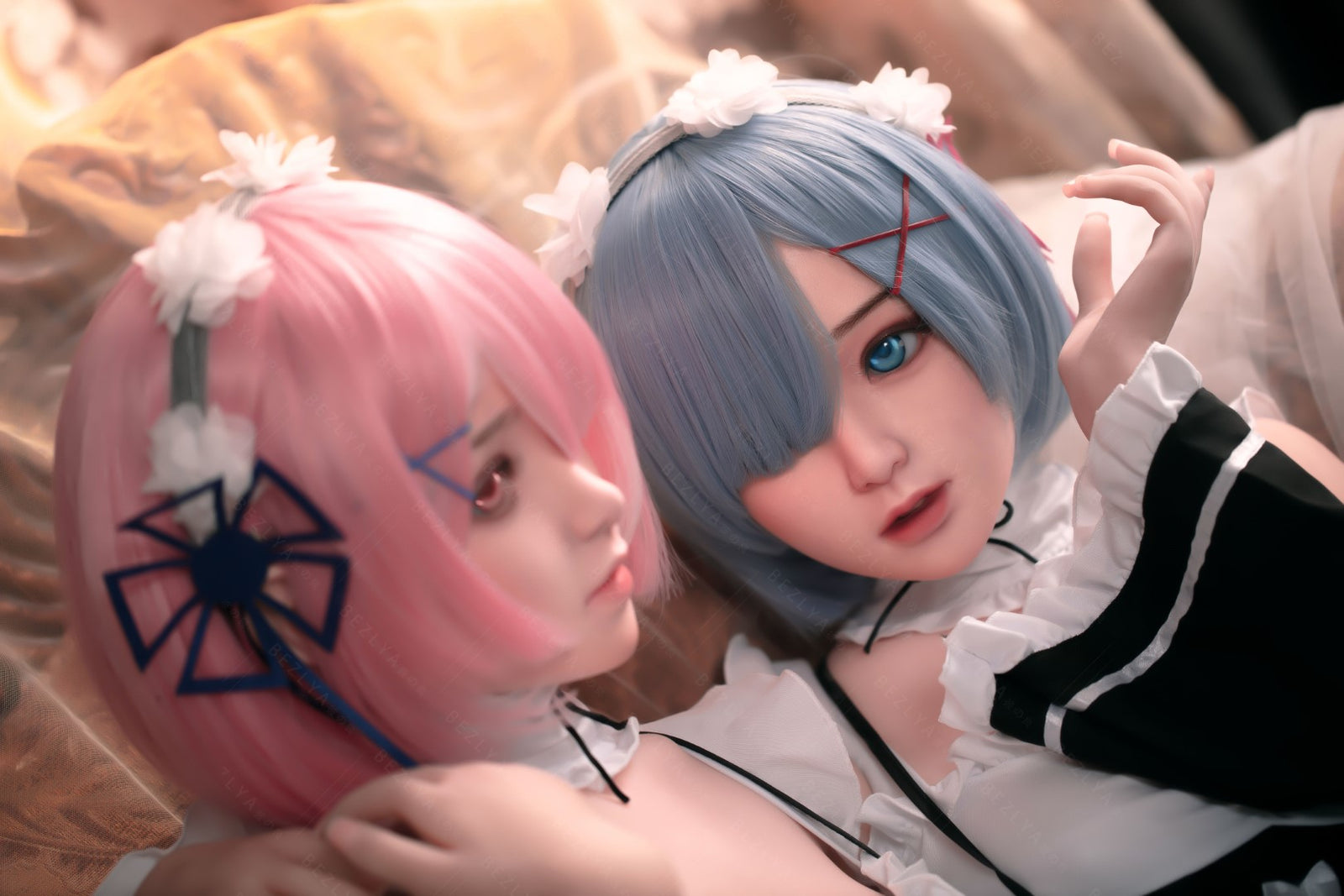 Rem Sex Doll (Bezlya Doll 149cm miska D 2.0 TPE + silikon)