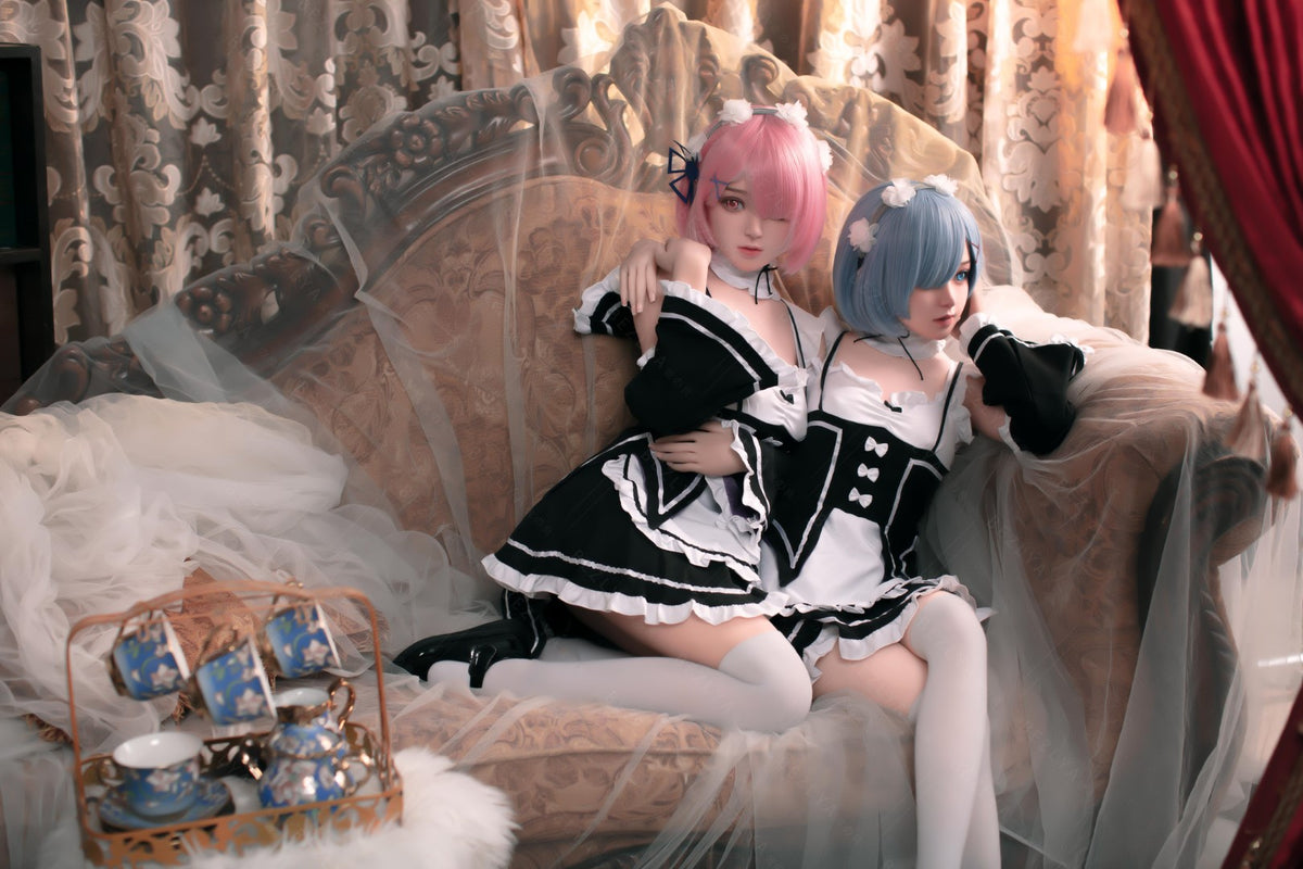 Rem Sex Doll (Bezlya Doll 149cm miska D 2.0 TPE + silikon)