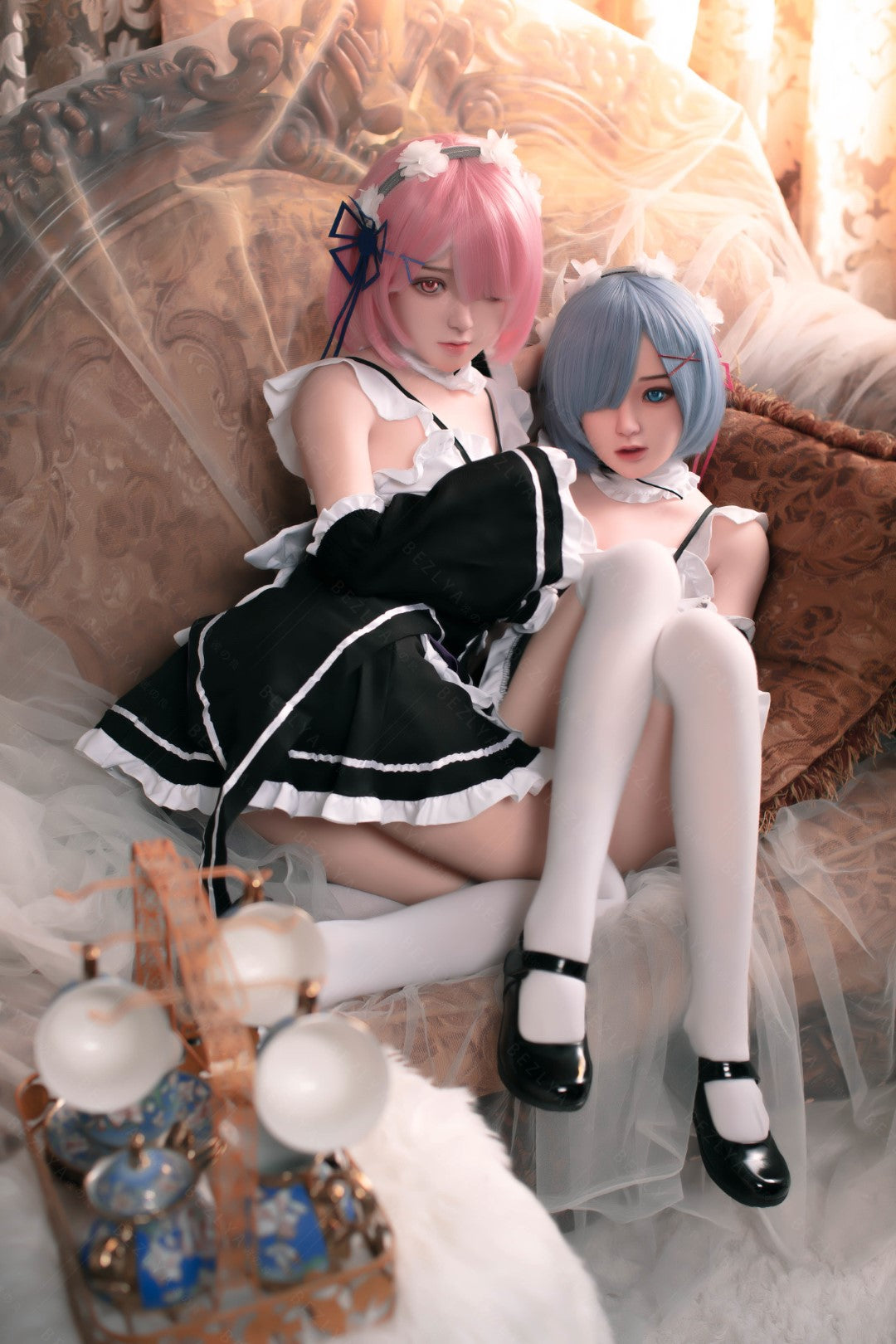Sexová panenka popruhu (Bezlya Doll 149cm D-kupa 2.0 TPE+silikon)