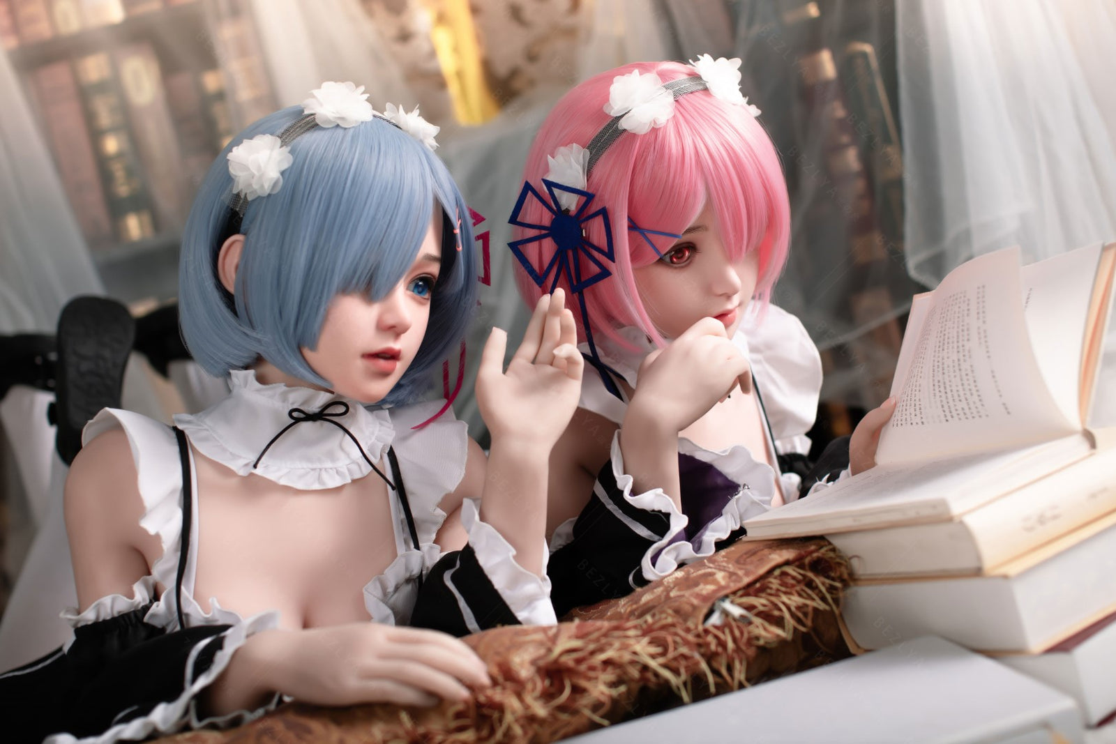 Rem Sex Doll (Bezlya Doll 149cm miska D 2.0 TPE + silikon)