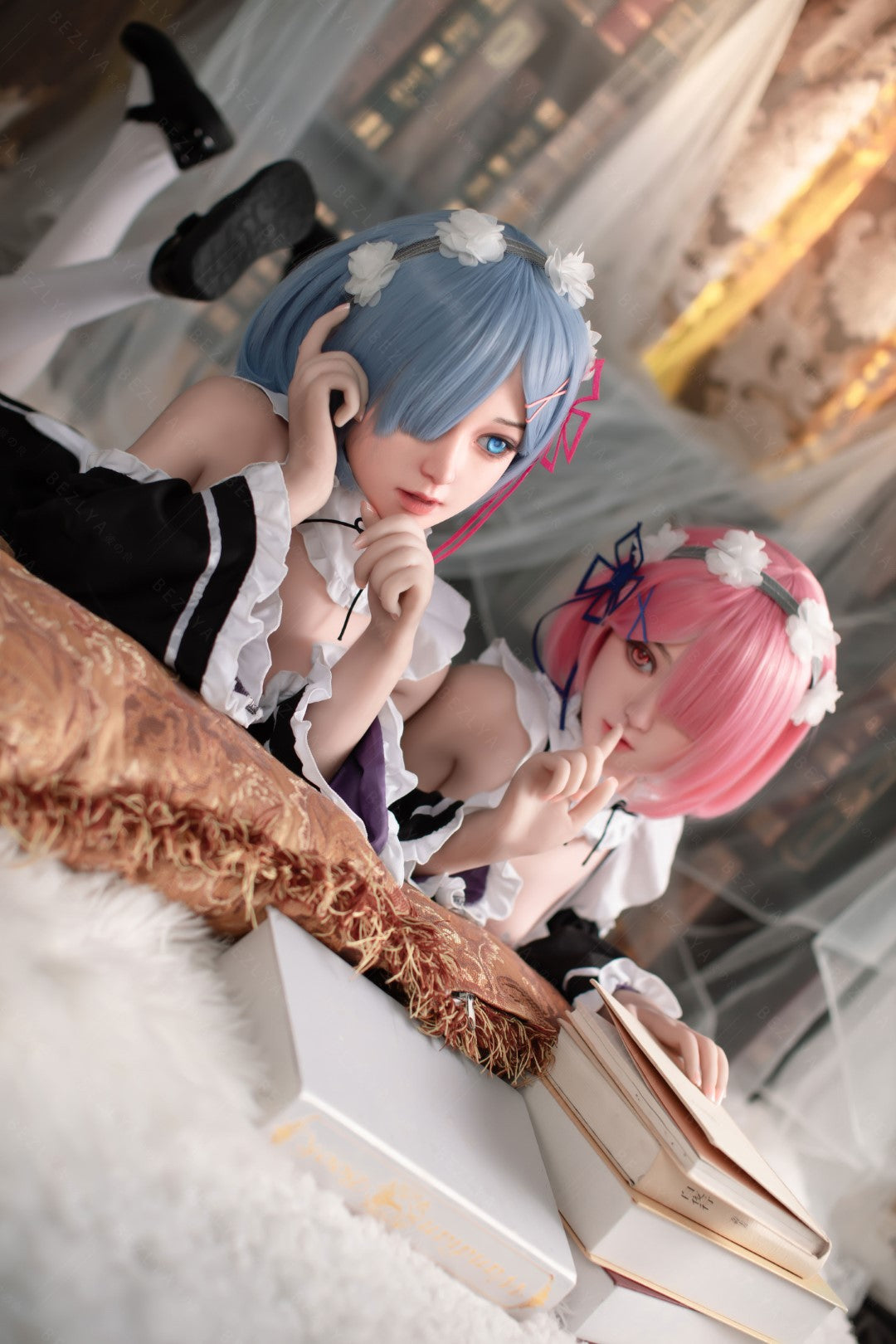 Rem Sex Doll (Bezlya Doll 149cm miska D 2.0 TPE + silikon)