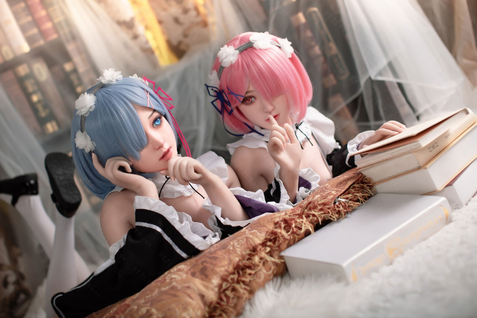 Rem Sex Doll (Bezlya Doll 149cm miska D 2.0 TPE + silikon)