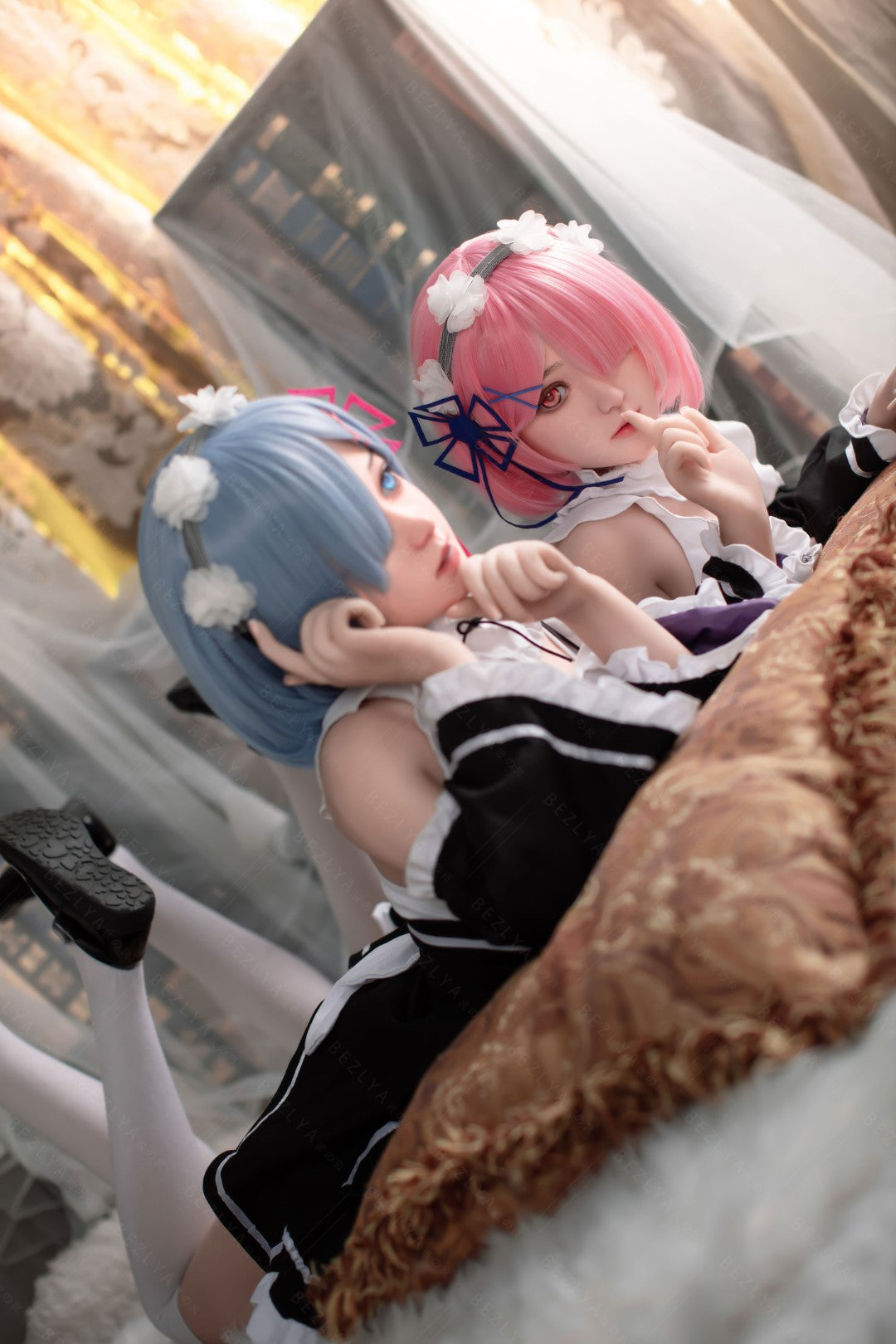 Rem Sex Doll (Bezlya Doll 149cm miska D 2.0 TPE + silikon)