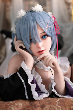 Sexová panenka popruhu (Bezlya Doll 149cm D-kupa 2.0 TPE+silikon)