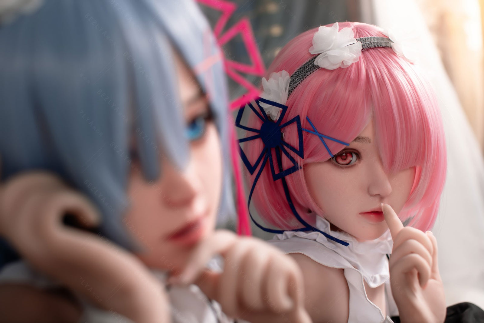 Rem Sex Doll (Bezlya Doll 149cm miska D 2.0 TPE + silikon)