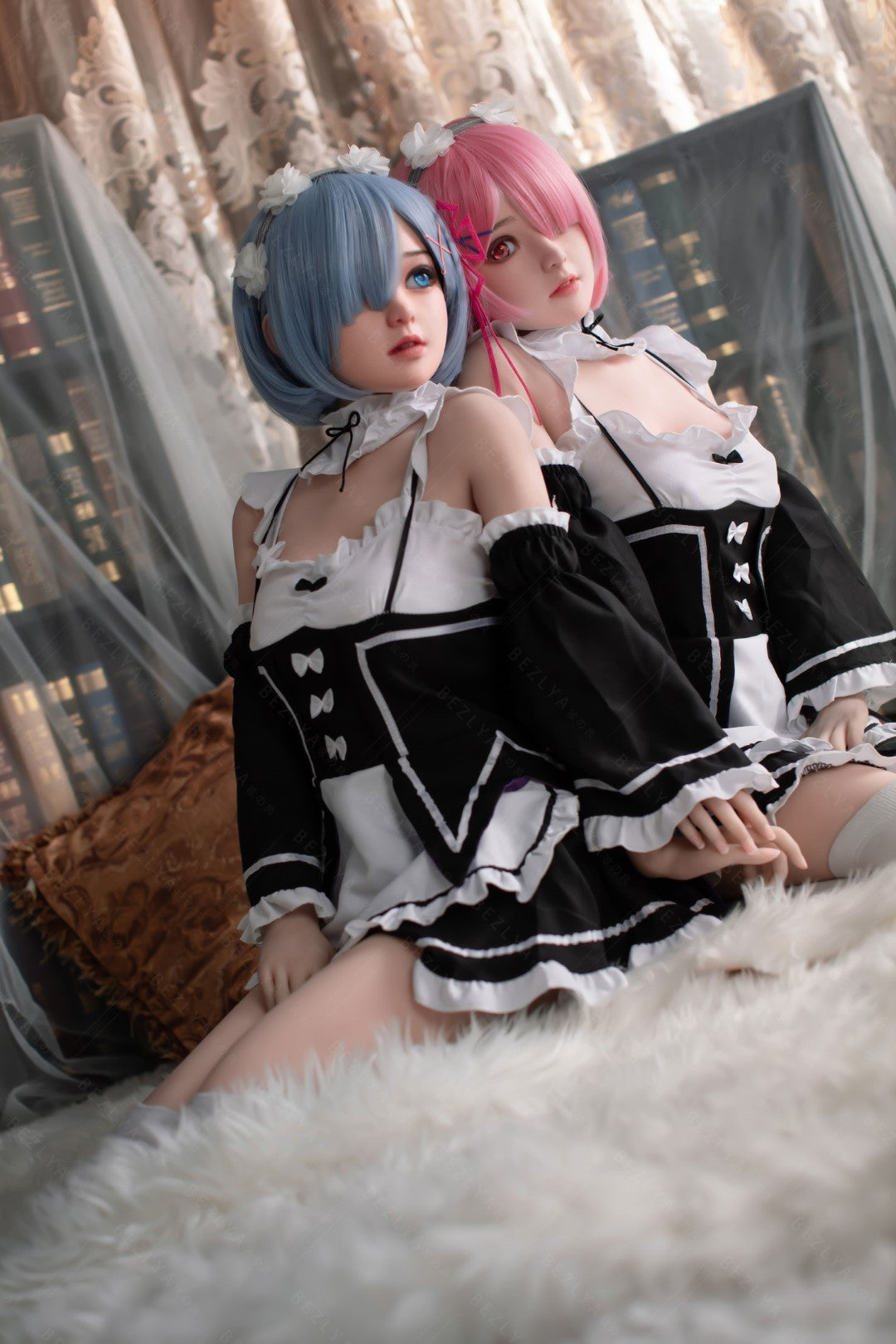 Rem Sex Doll (Bezlya Doll 149cm miska D 2.0 TPE + silikon)