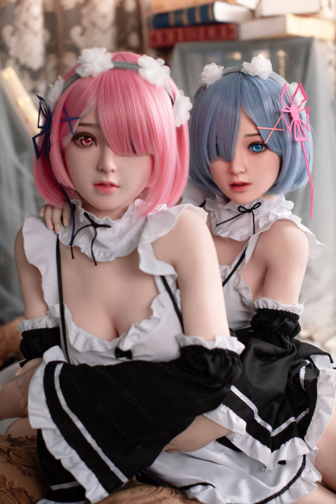 Rem Sex Doll (Bezlya Doll 149cm miska D 2.0 TPE + silikon)