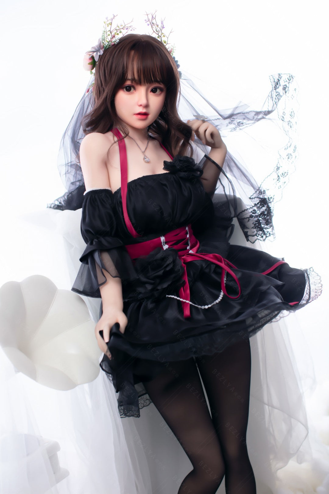 Sexuální panenka Convallaria (Bezlya Doll 149cm miska D 2.0 TPE + silikon)