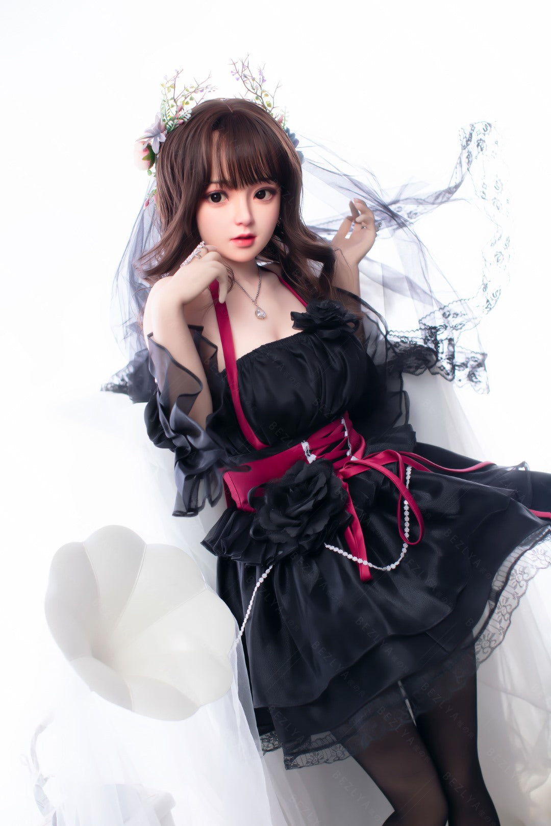 Sexuální panenka Convallaria (Bezlya Doll 149cm miska D 2.0 TPE + silikon)