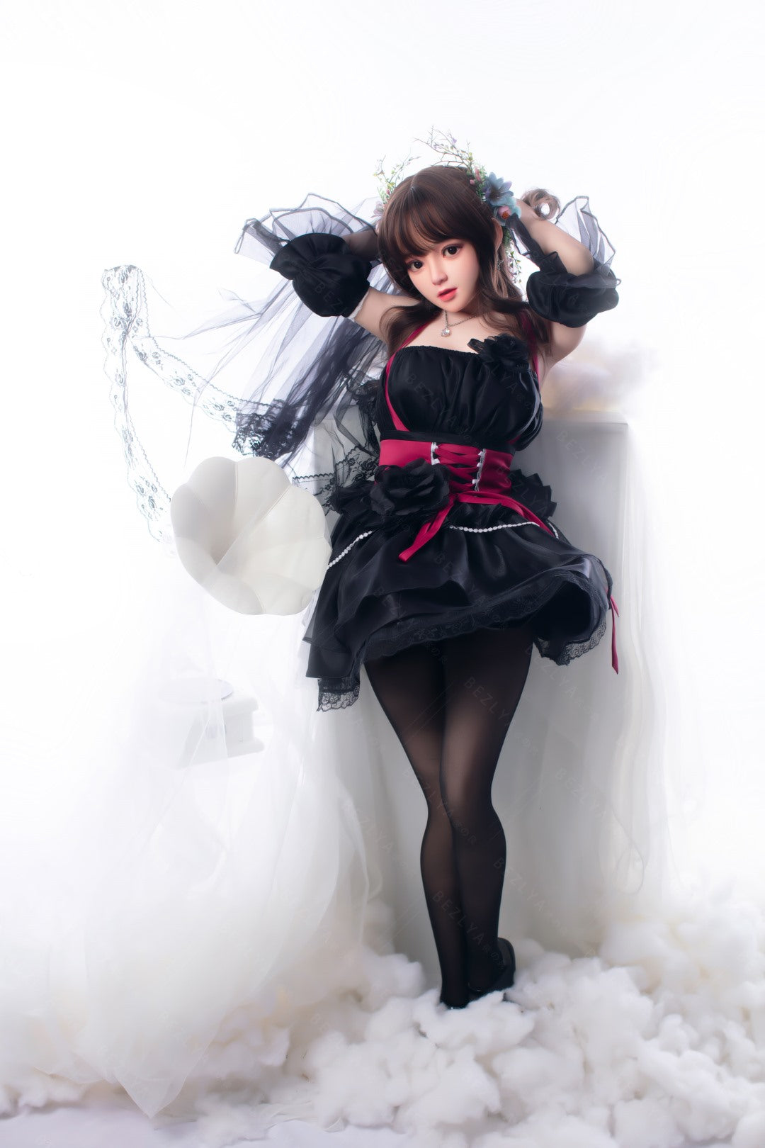 Sexuální panenka Convallaria (Bezlya Doll 149cm miska D 2.0 TPE + silikon)