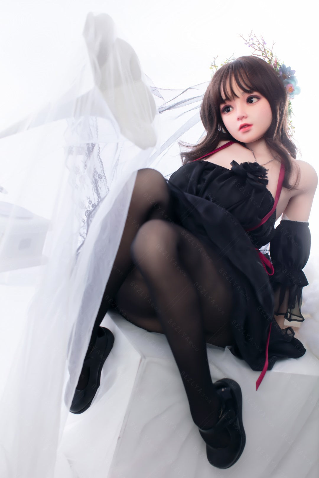 Sexuální panenka Convallaria (Bezlya Doll 149cm miska D 2.0 TPE + silikon)