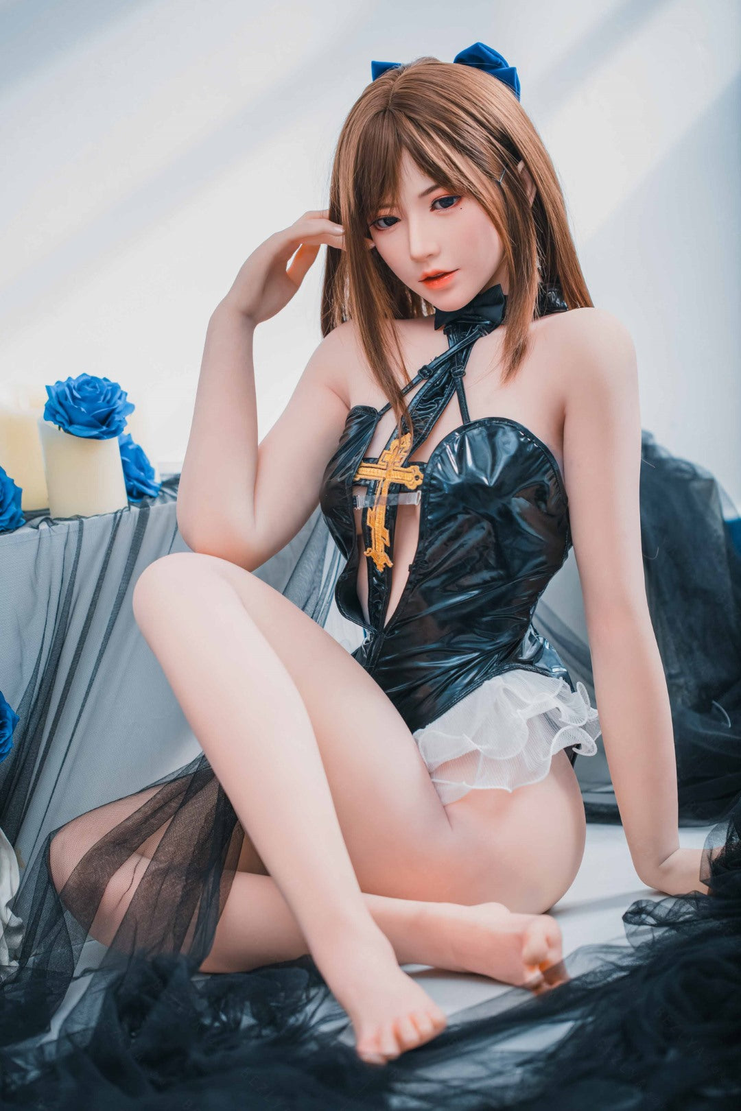 Sexuální panenka Lagenaria (Bezlya Doll 155 cm B šálek 2,0 TPE + silikon)