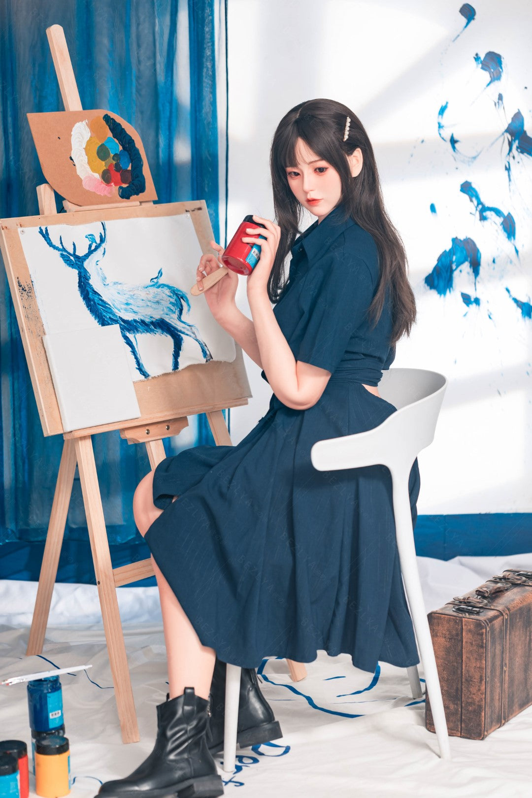 Sexuální panenka Begonia (Bezlya Doll 162cm C-Cup 2,2U silikon)