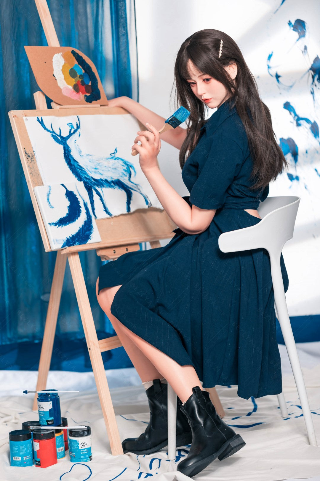 Sexuální panenka Begonia (Bezlya Doll 162cm C-Cup 2,2U silikon)