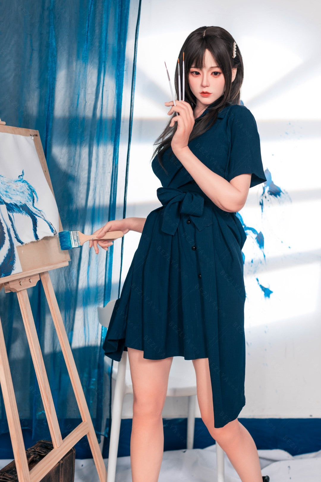 Sexuální panenka Begonia (Bezlya Doll 162cm C-Cup 2,2U silikon)