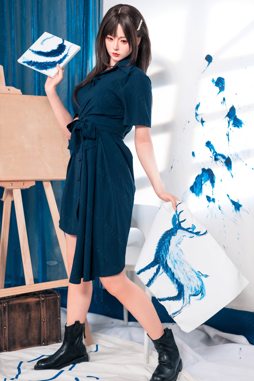 Sexuální panenka Begonia (Bezlya Doll 162cm C-Cup 2,2U silikon)