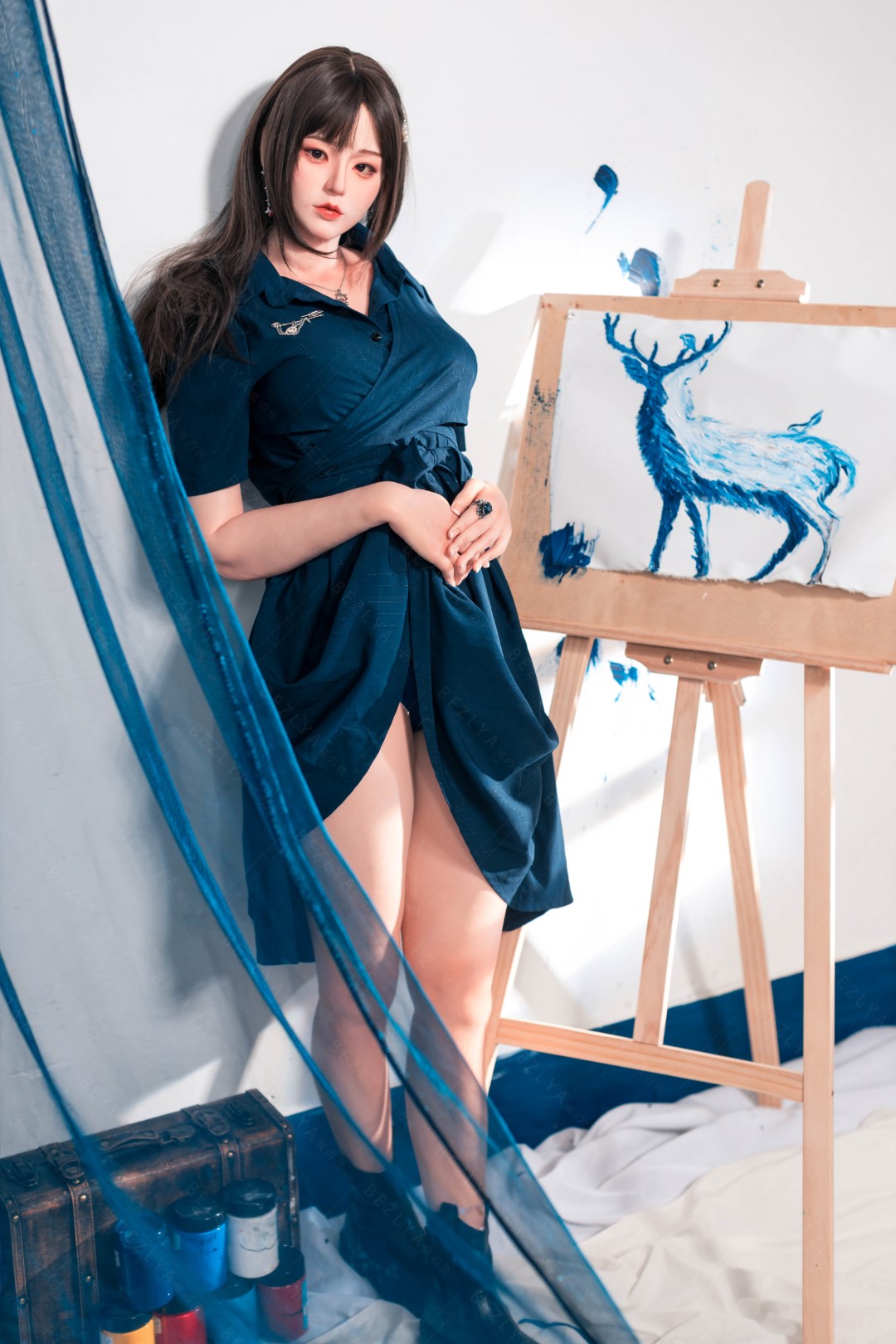 Sexuální panenka Begonia (Bezlya Doll 162cm C-Cup 2,2U silikon)