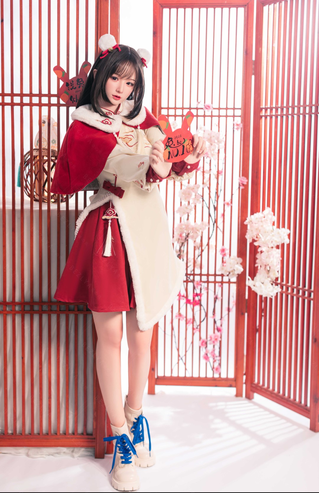 Sexuální panenka Platycodon (Bezlya Doll 163cm E-pohár 2.2 silikon)