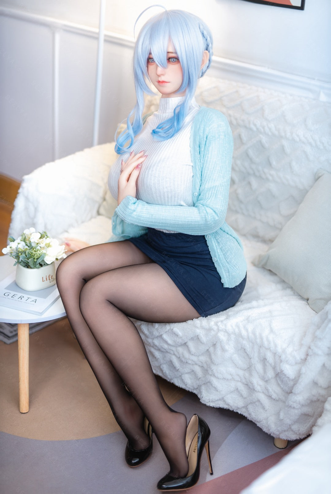 Sexuální panenka Campanula (Bezlya Doll 155 cm F-CUP 2.0 TPE+Silikon)