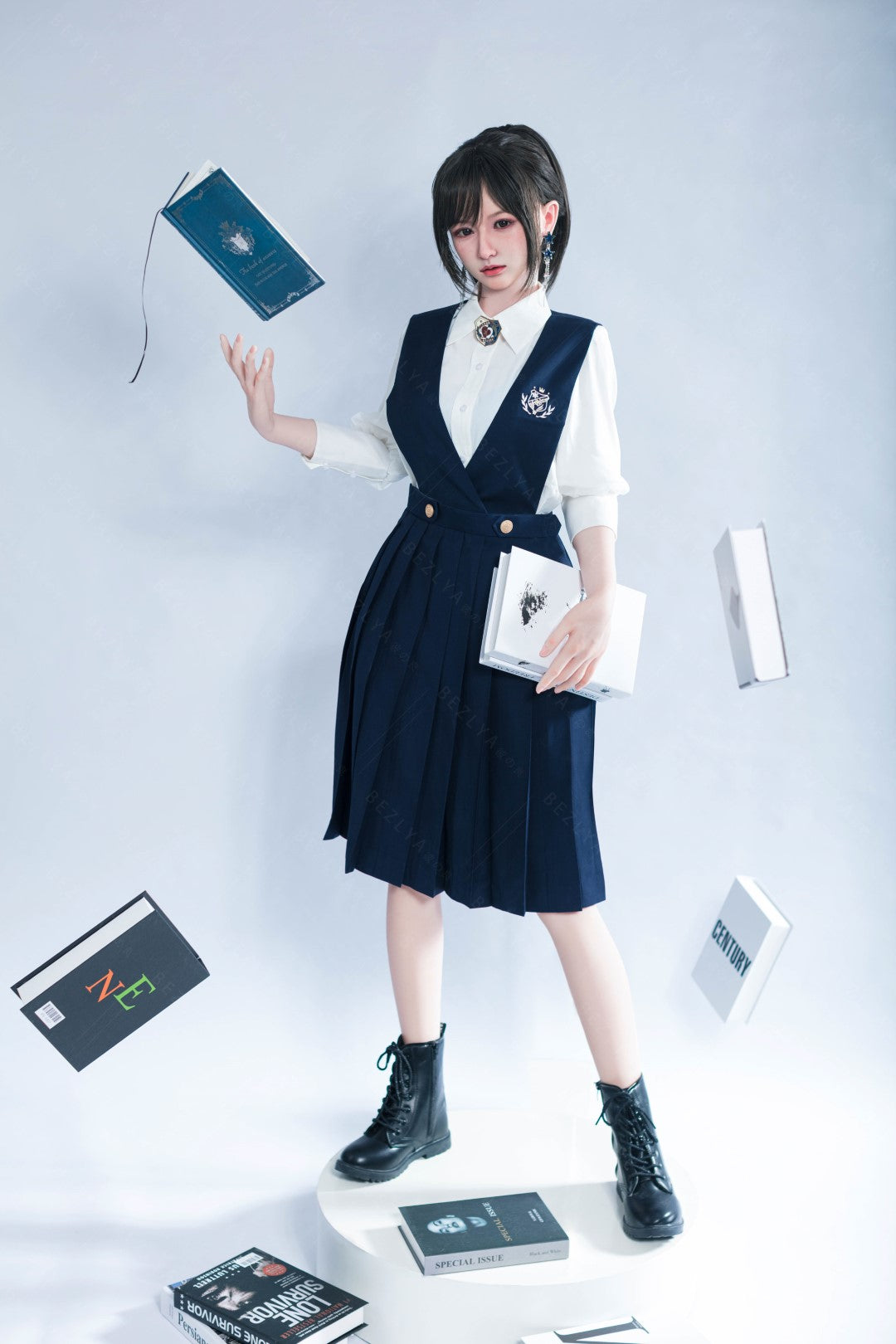 Sexuální panenka Platycodon (Bezlya Doll 162cm C-Cup 2,2U silikon)