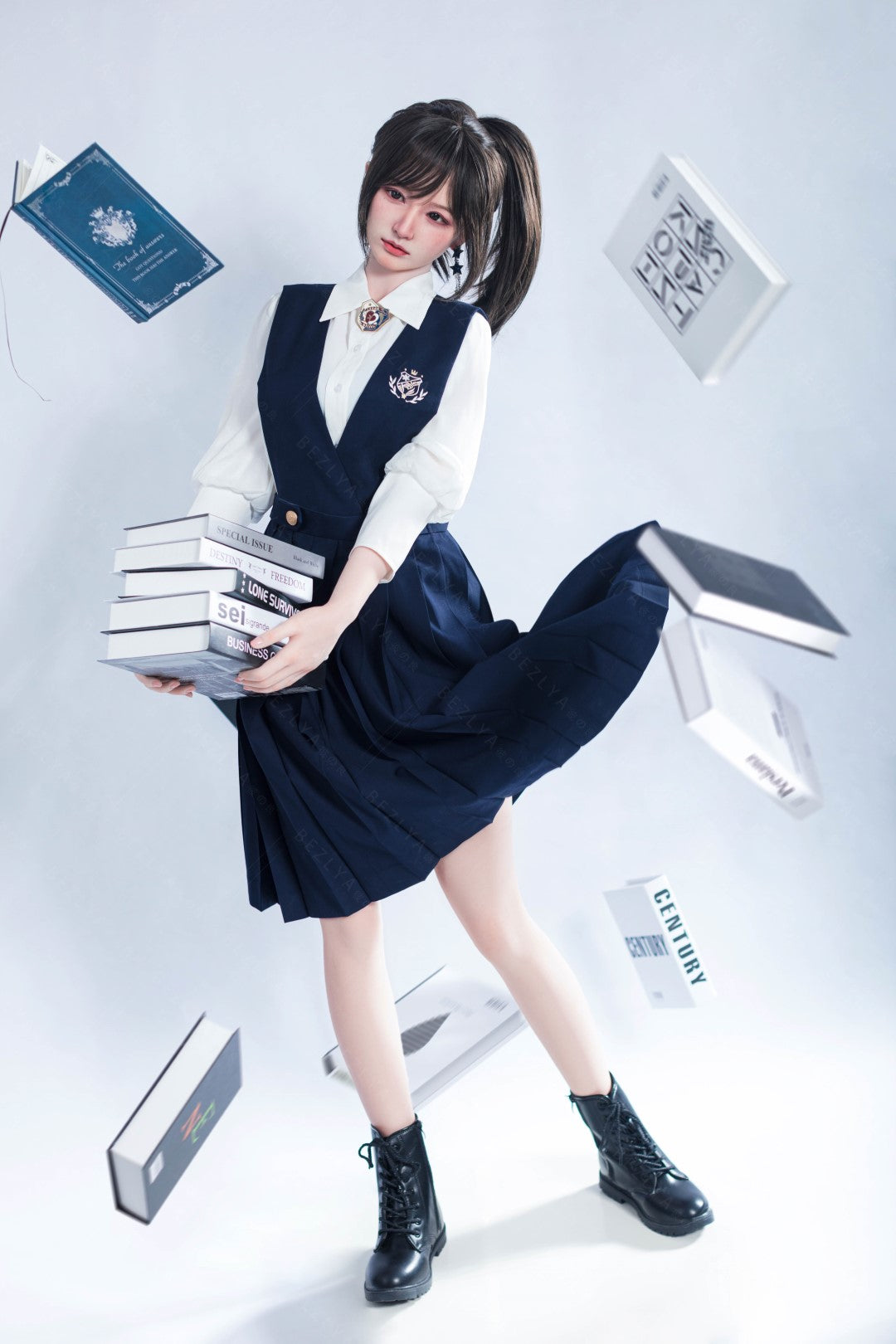 Sexuální panenka Platycodon (Bezlya Doll 162cm C-Cup 2,2U silikon)