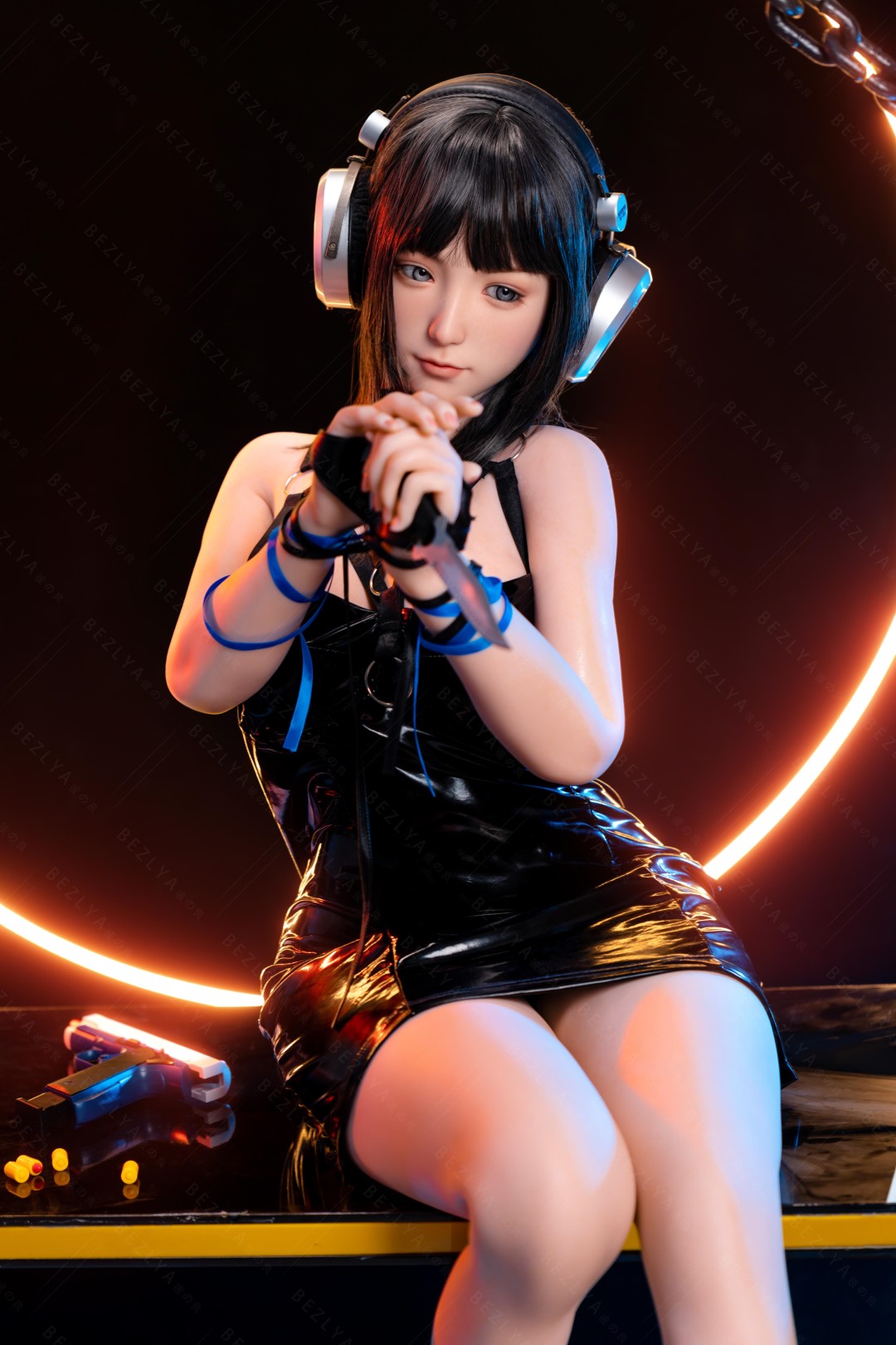 Sexuální panenka Gardenia (Bezlya Doll 155cm E-pohár 2.2CF silikon)