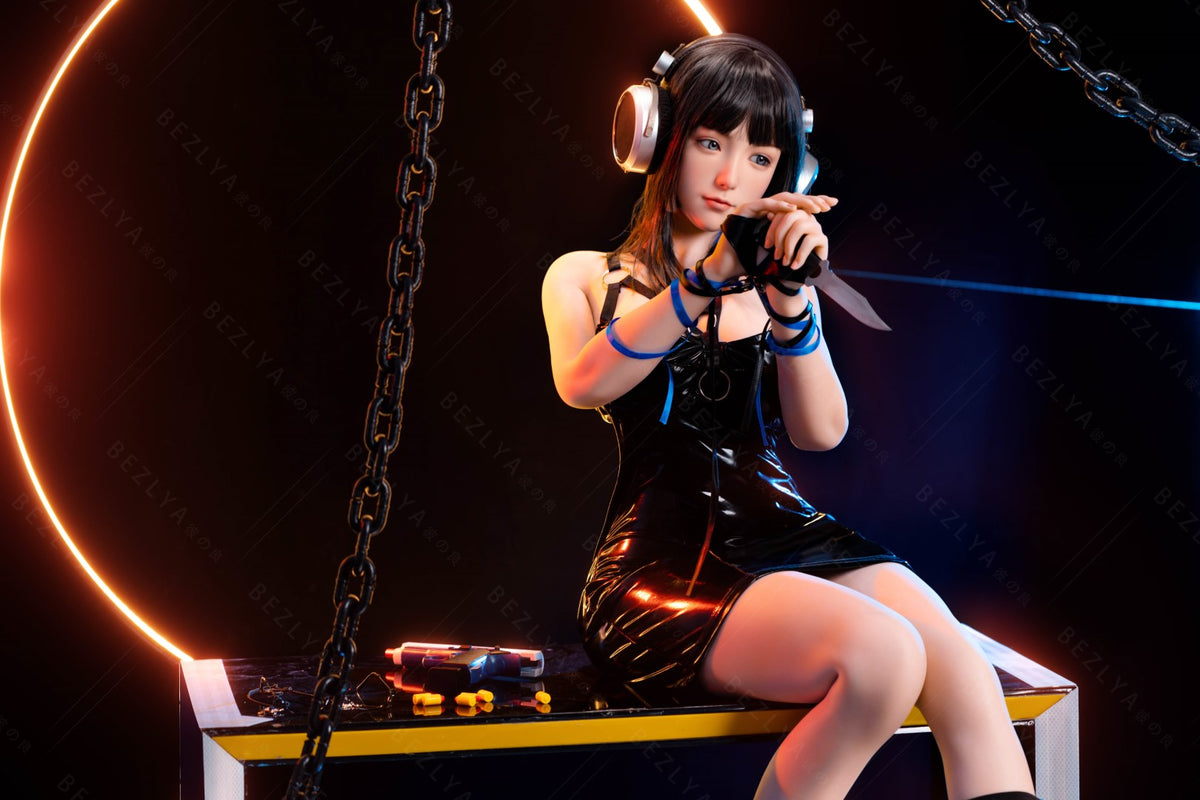 Sexuální panenka Gardenia (Bezlya Doll 155cm E-pohár 2.2CF silikon)