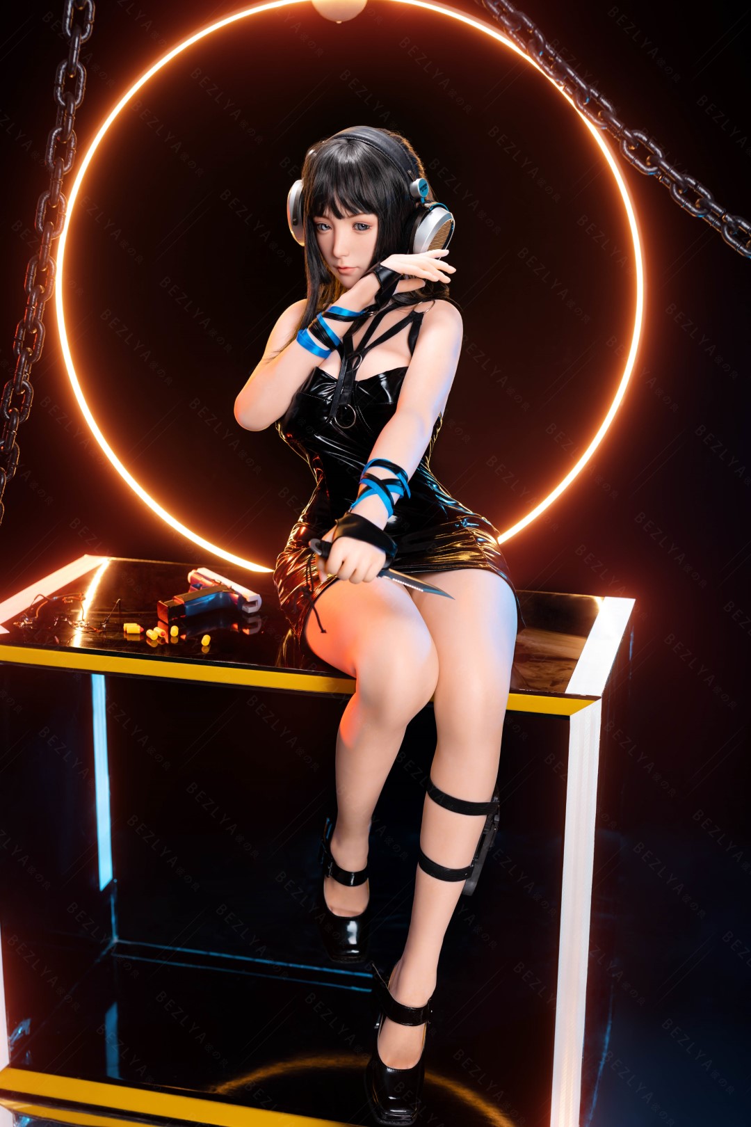 Sexuální panenka Gardenia (Bezlya Doll 155cm E-pohár 2.2CF silikon)