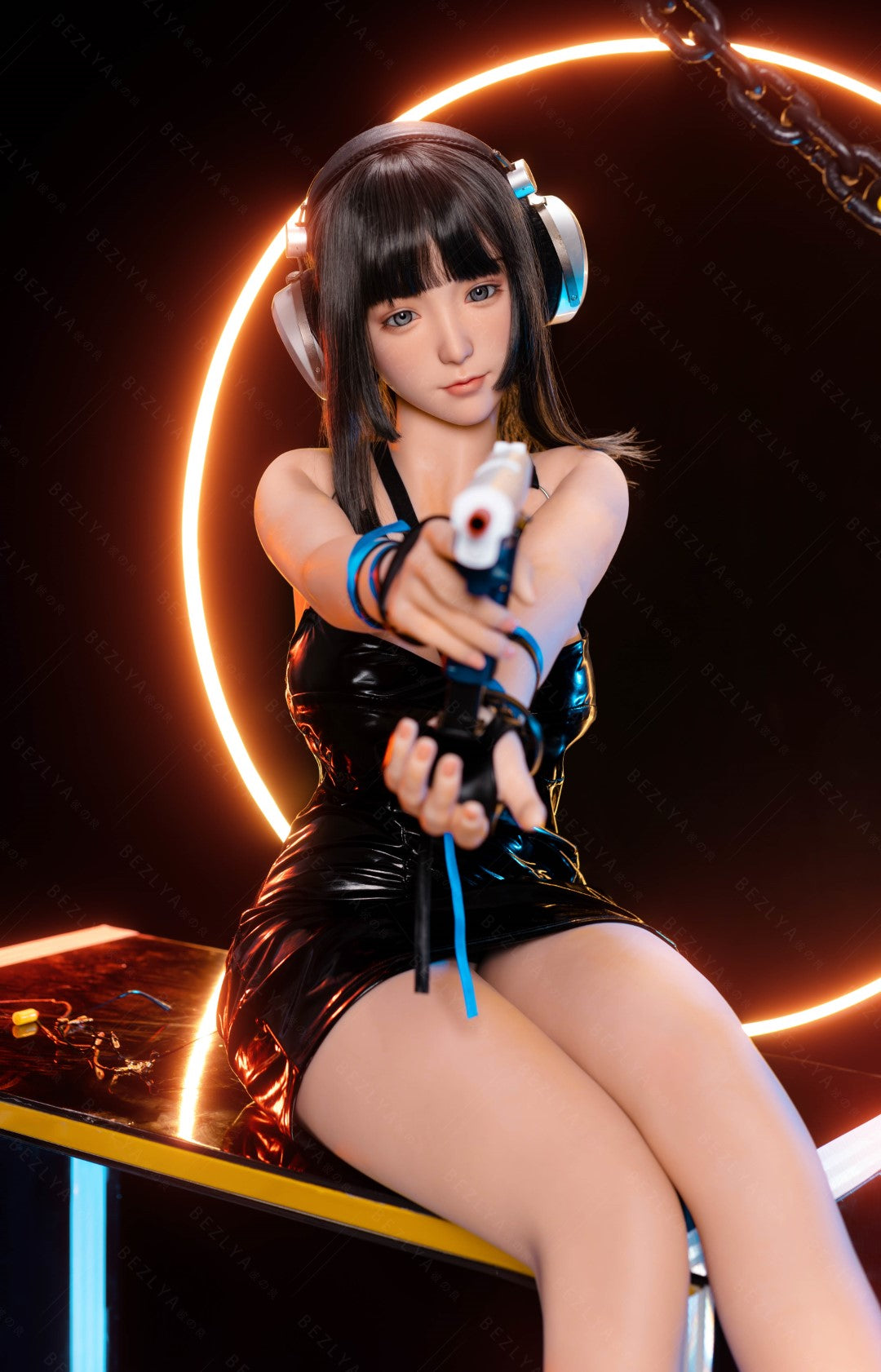 Sexuální panenka Gardenia (Bezlya Doll 155cm E-pohár 2.2CF silikon)