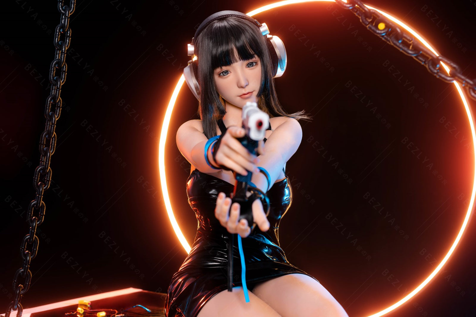 Sexuální panenka Gardenia (Bezlya Doll 155cm E-pohár 2.2CF silikon)