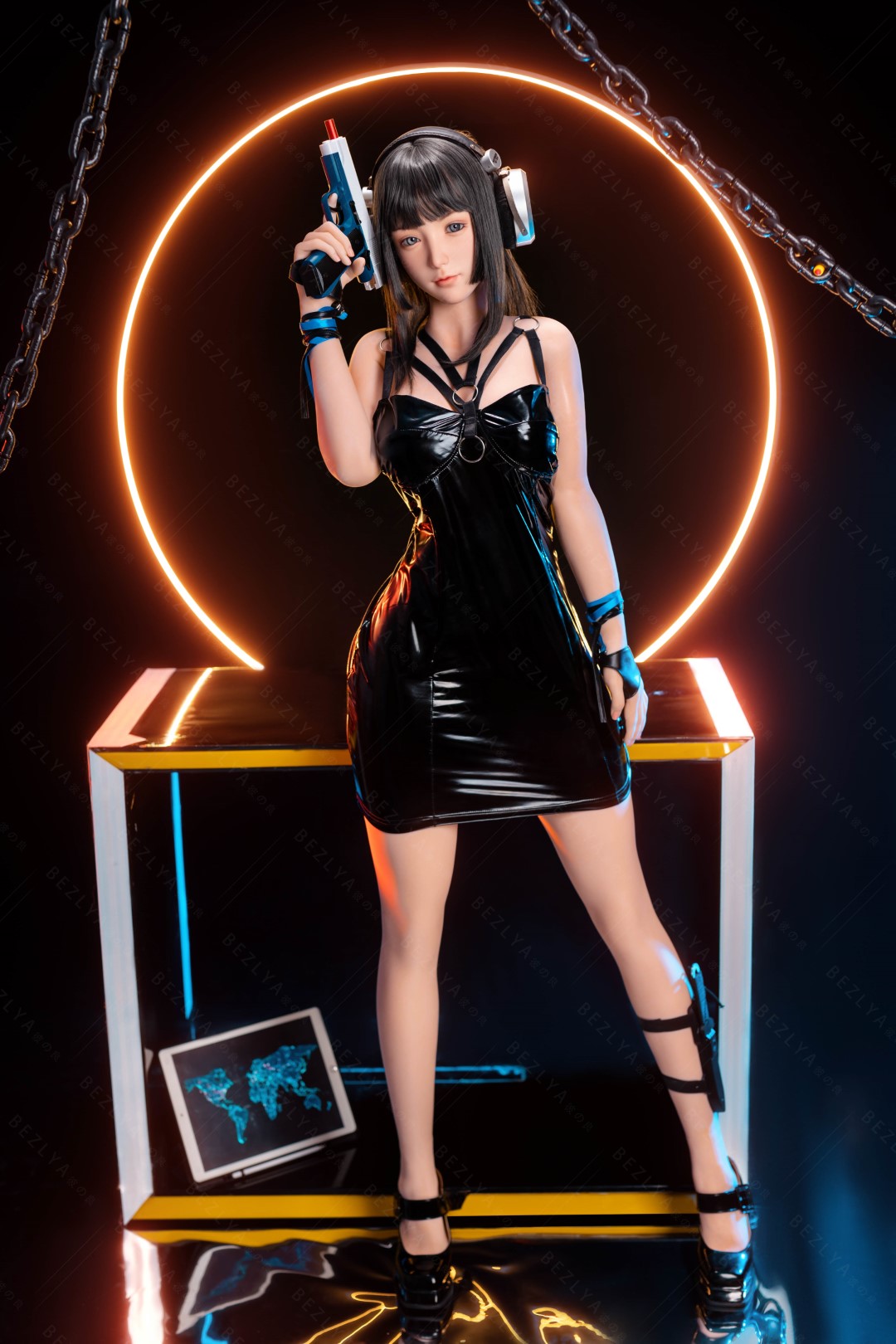 Sexuální panenka Gardenia (Bezlya Doll 155cm E-pohár 2.2CF silikon)