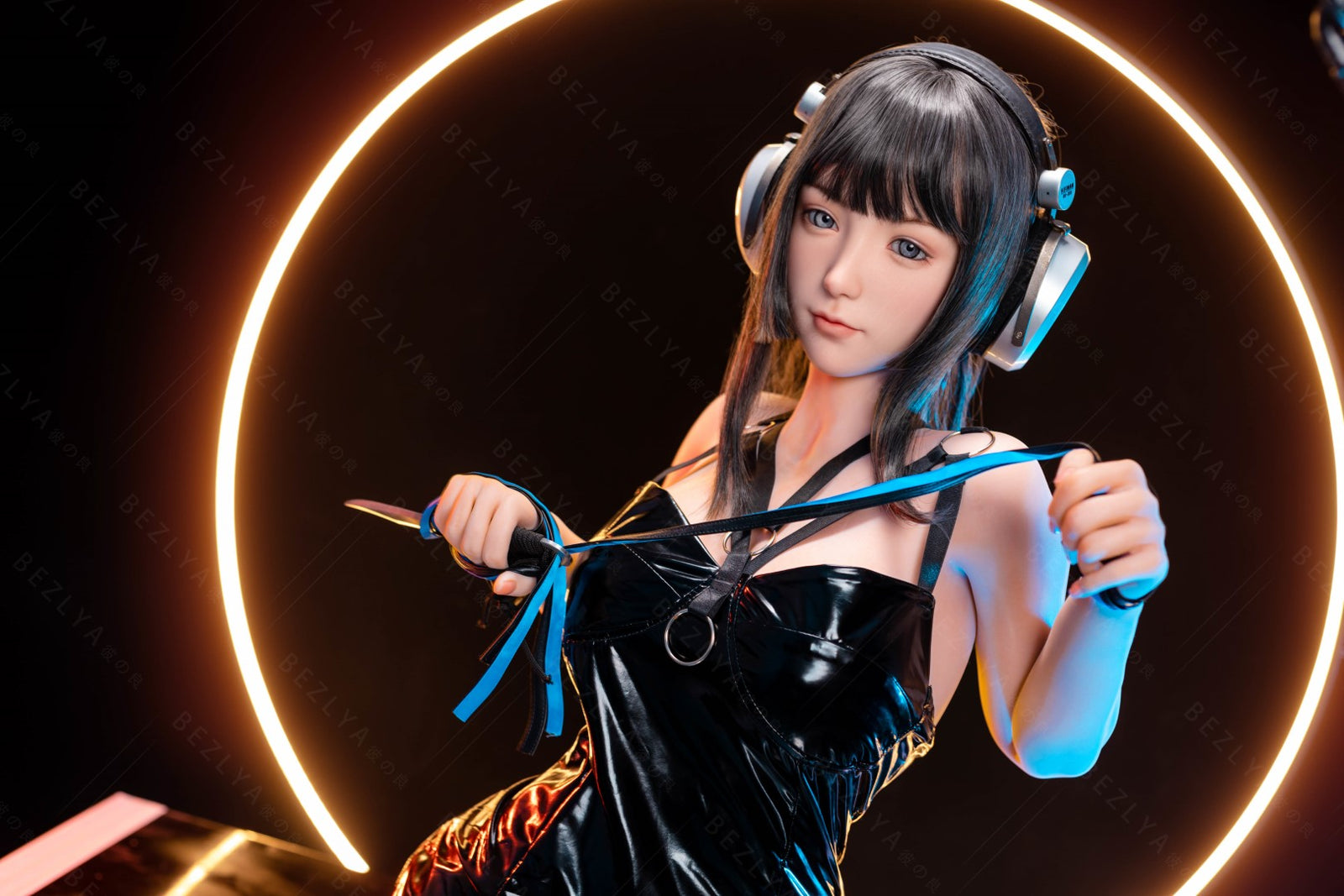 Sexuální panenka Gardenia (Bezlya Doll 155cm E-pohár 2.2CF silikon)