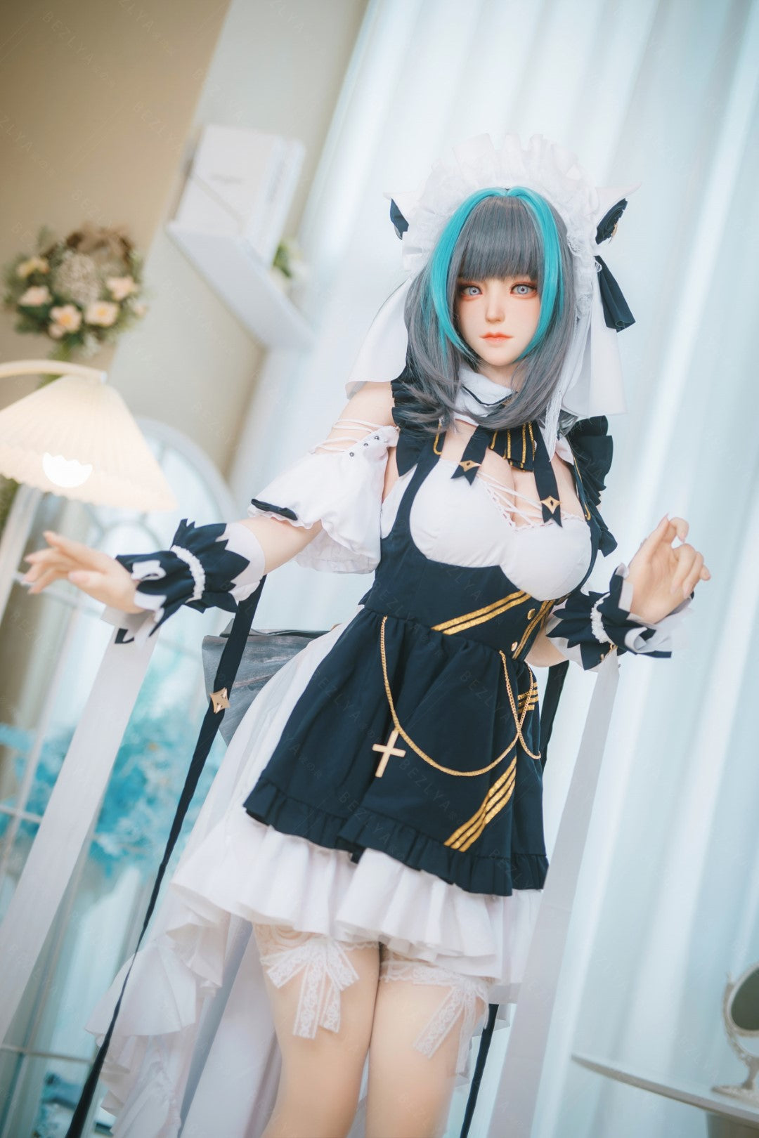 Sexuální panenka HMS Cheshire (Bezlya Doll 155cm E-pohár 2.2CF silikon)