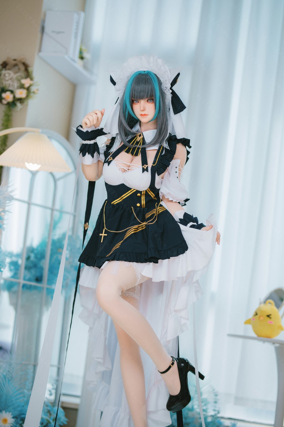 Sexuální panenka HMS Cheshire (Bezlya Doll 155cm E-pohár 2.2CF silikon)