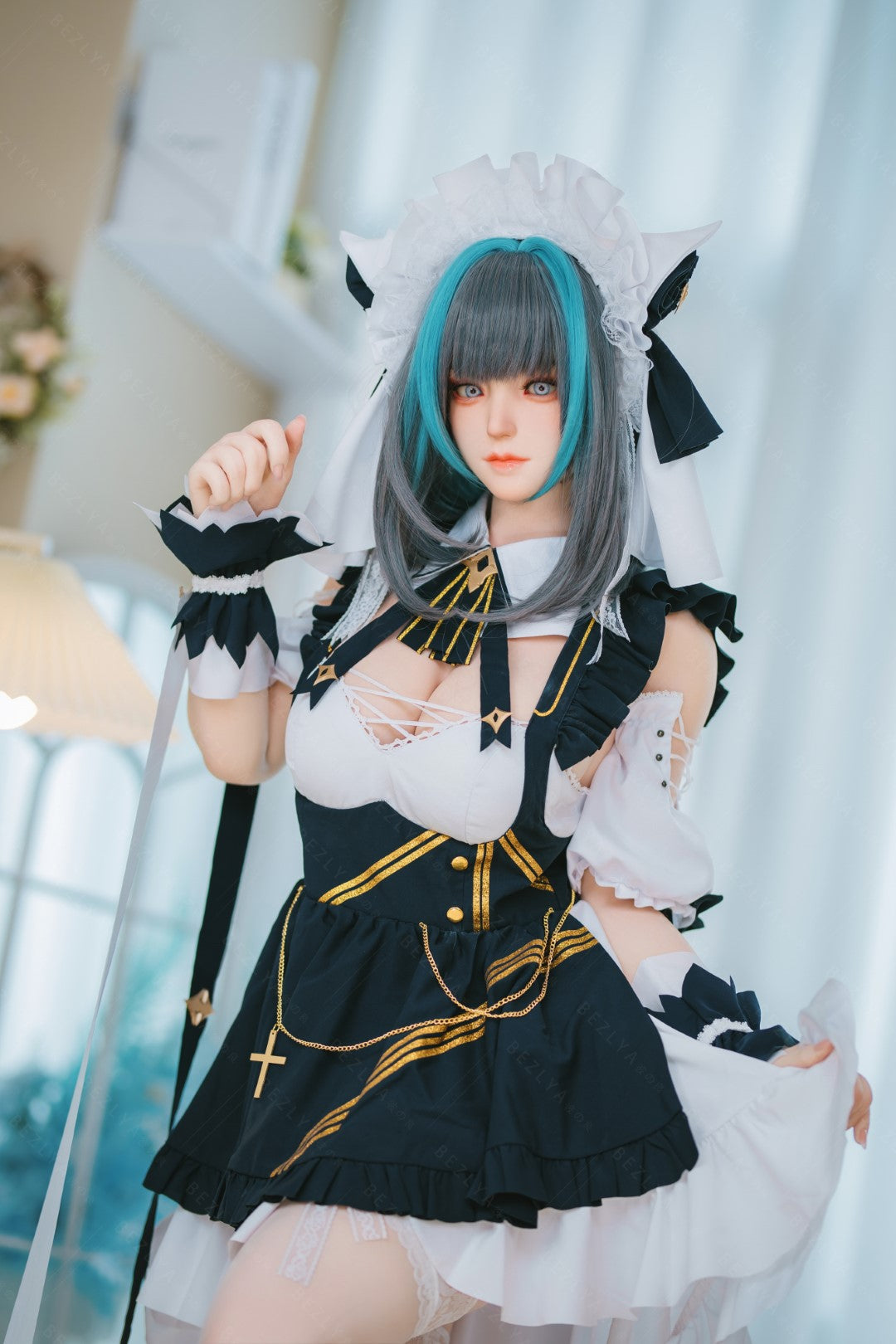 Sexuální panenka HMS Cheshire (Bezlya Doll 155cm E-pohár 2.2CF silikon)