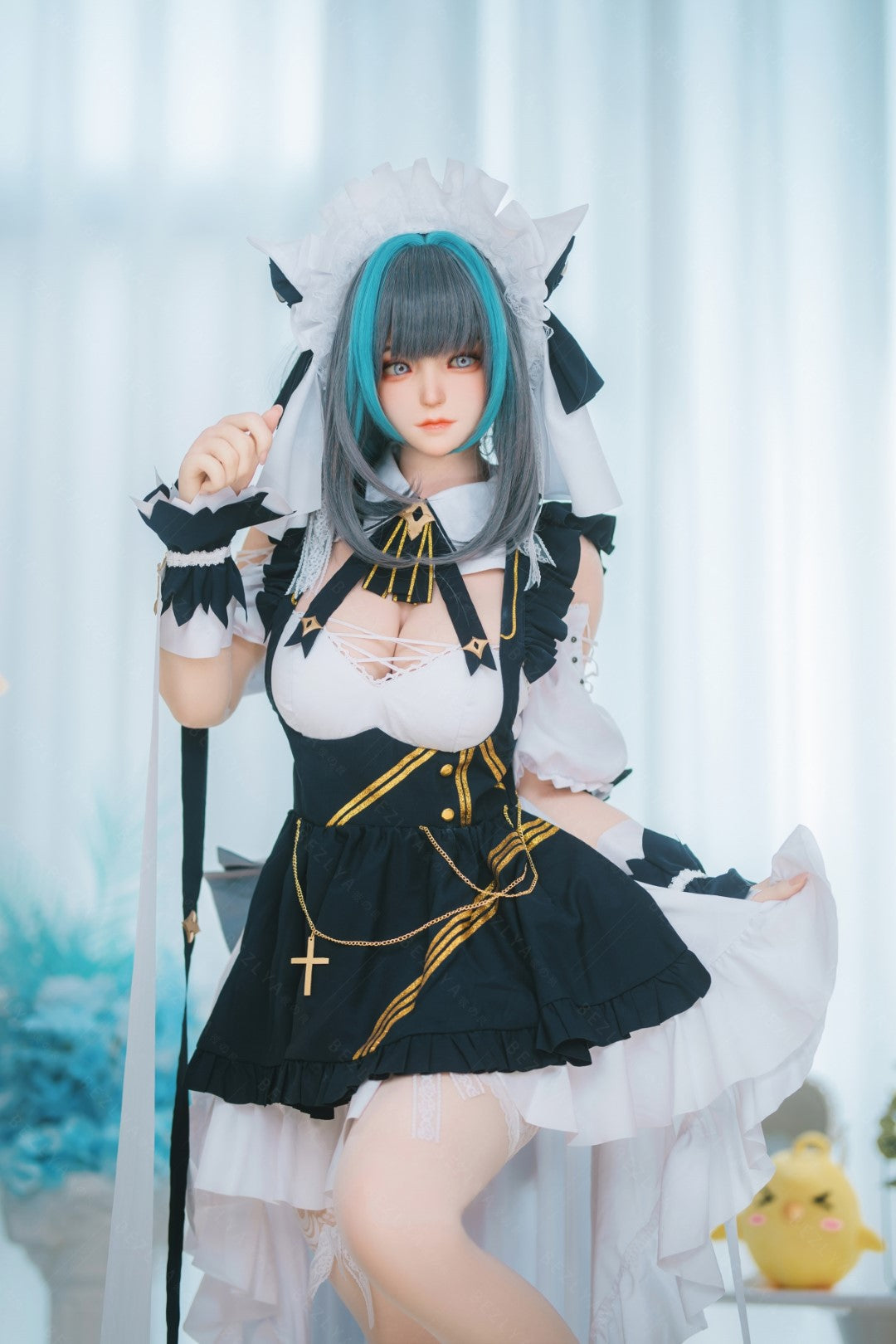 Sexuální panenka HMS Cheshire (Bezlya Doll 155cm E-pohár 2.2CF silikon)