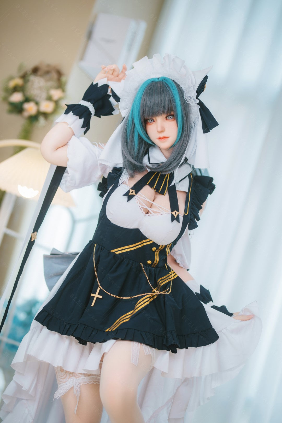 Sexuální panenka HMS Cheshire (Bezlya Doll 155cm E-pohár 2.2CF silikon)