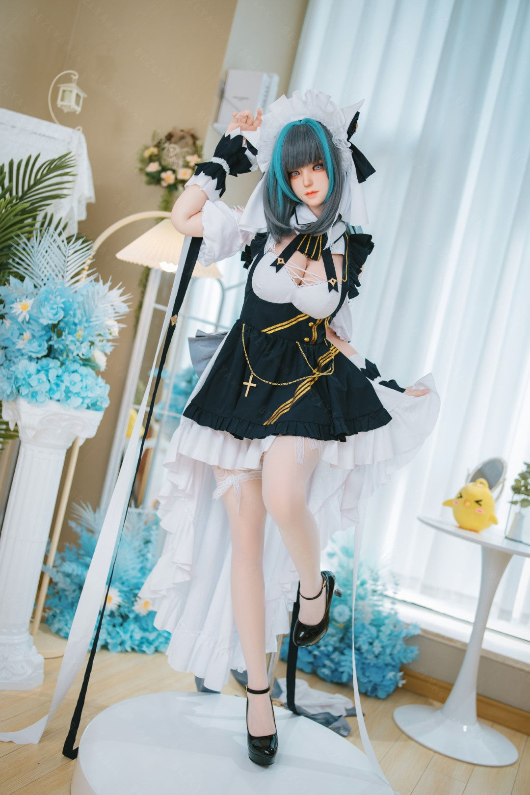 Sexuální panenka HMS Cheshire (Bezlya Doll 155cm E-pohár 2.2CF silikon)