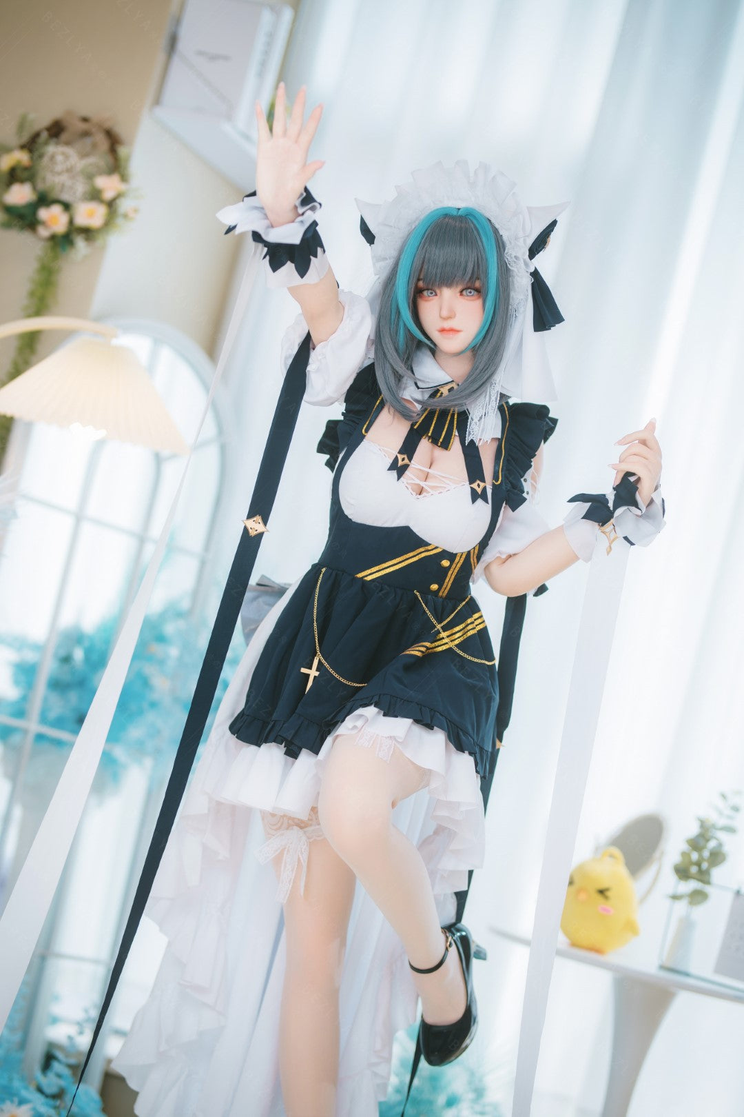 Sexuální panenka HMS Cheshire (Bezlya Doll 155cm E-pohár 2.2CF silikon)