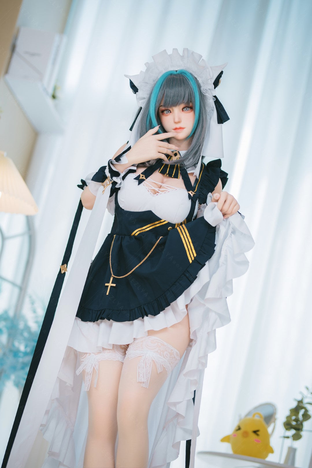 Sexuální panenka HMS Cheshire (Bezlya Doll 155cm E-pohár 2.2CF silikon)