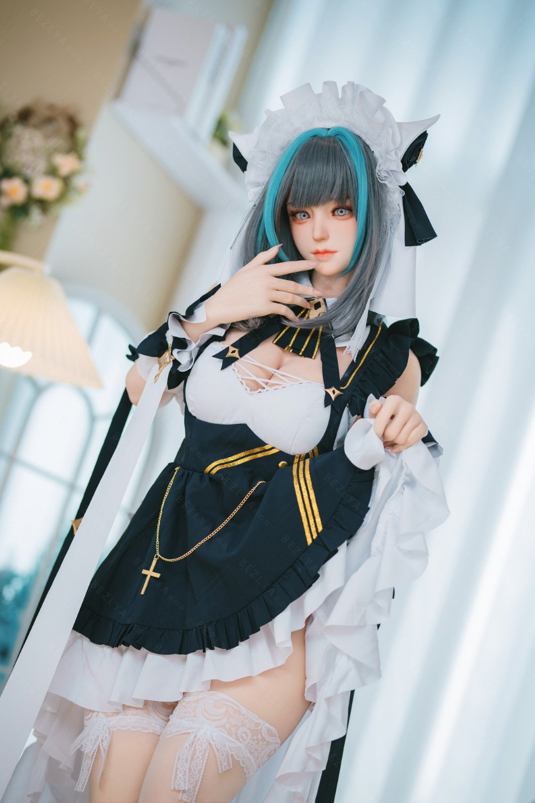 Sexuální panenka HMS Cheshire (Bezlya Doll 155cm E-pohár 2.2CF silikon)