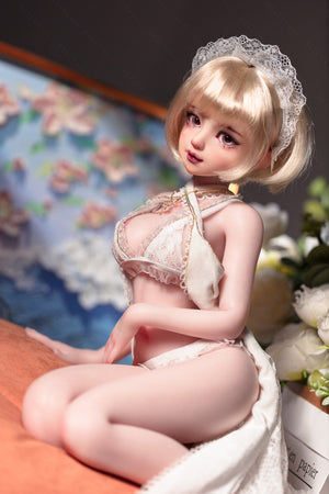 Meruňková sexuální panenka (Bezlya Doll 62cm E-CUP 2.2 Silikon)