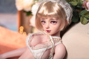 Meruňková sexuální panenka (Bezlya Doll 62cm E-CUP 2.2 Silikon)